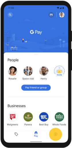 Google pay bestbuy.com consumer finance embedded finance