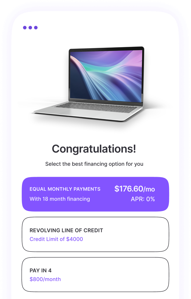 retail financing retail finance chargeafter